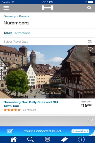 Nuremberg Hotels + Compare and Booking Hotel for Tonight with map and travel tour screenshot 2