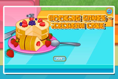 Cooking Games - icecream cake screenshot 2