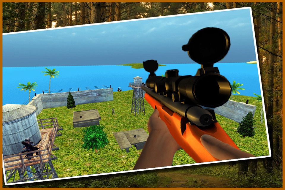 Airborne Sniper Shooter : Hunt Down terrorists from Heli screenshot 3