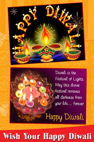 Free Diwali Wish Greeting Cards screenshot 3