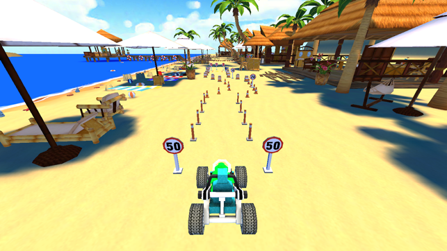 Crazy Beach Car Parking(圖2)-速報App