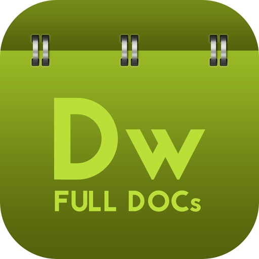 Full Docs for Dreamweaver icon