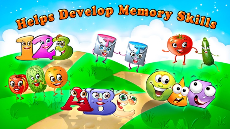 Preschool Memory Match & Learn - Educational Games