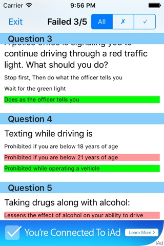 Florida Driver License Test Prep screenshot 3