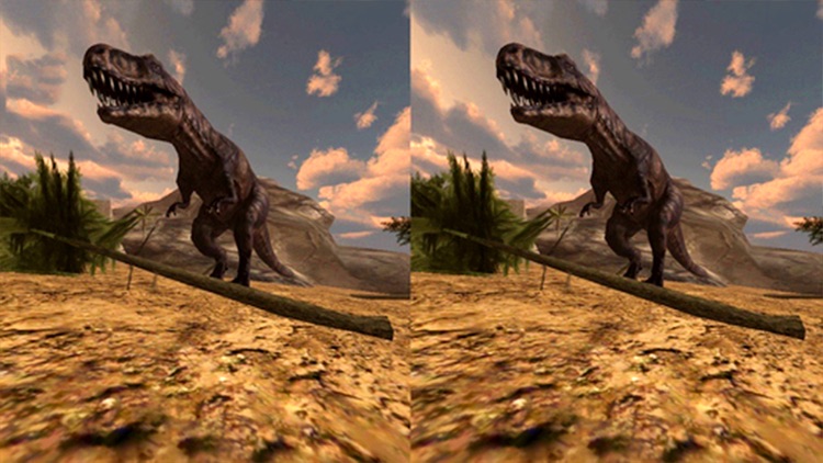 VR Jurassic Land Tour Cardboard Game