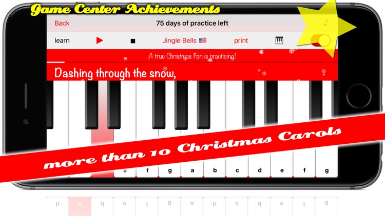 Christmas Countdown + Carols Piano