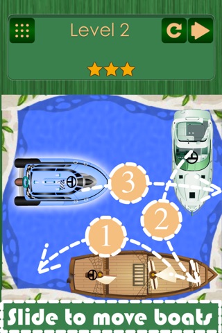 Unblock Escape & Park my Blue blocked Parking Boat screenshot 2