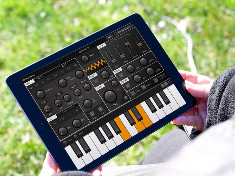 Midi Melody Pro: Full-featured iPad synthesizer