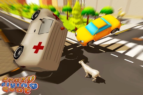 Crazy Flying Goat Adventure screenshot 3