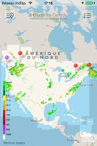 Weather Radar Canada screenshot 3