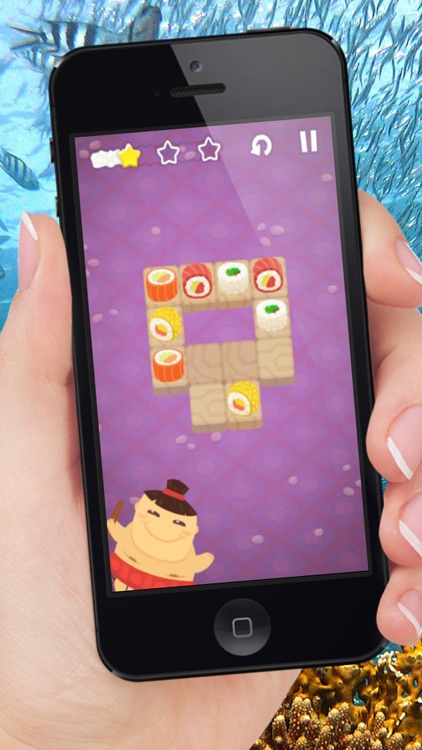 Sushi Puzzle - Solve Levels and Feed the Friendly Sumo