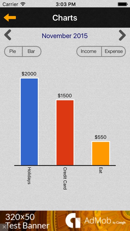 My Spendings Tracking