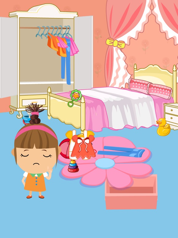 Help Amy to clean house,house cleaning games screenshot 3