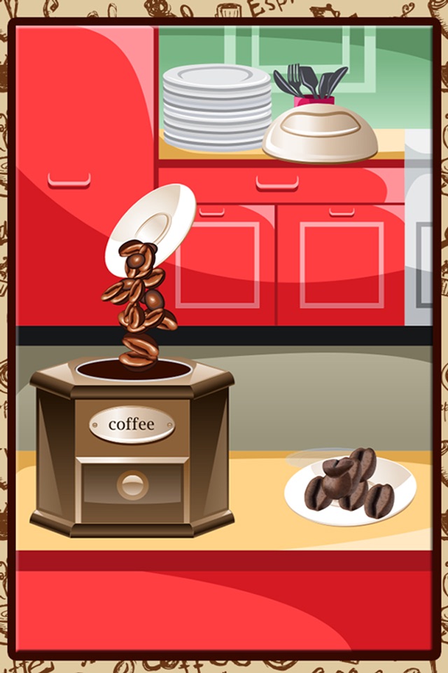 Ice Coffee maker - Make creamy dessert in this cooking fever game for kids screenshot 4