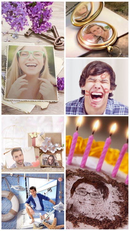 Birthday Cards Free: happy birthday photo frame, gift cards & invitation maker