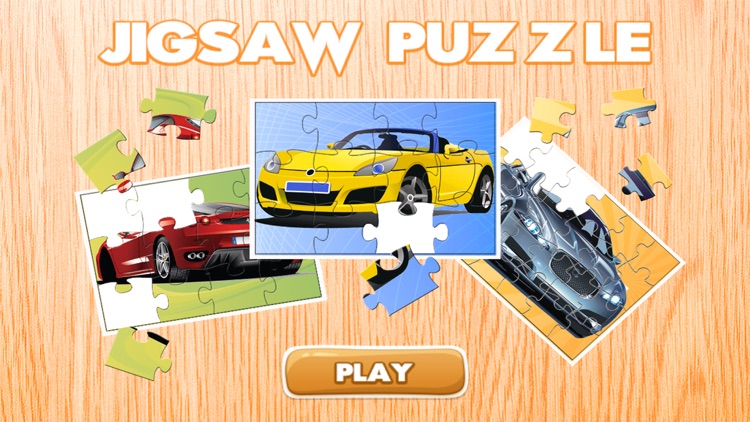 Super Car Puzzle Game Vehicle Jigsaw for kids screenshot-3
