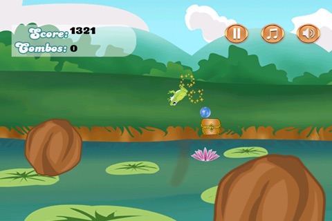 Clumsy Frog Jump Challenge Pro - awesome jumping and racing game screenshot 2