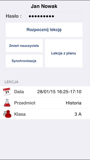 MobiDziennik Dziennik nauczyciela