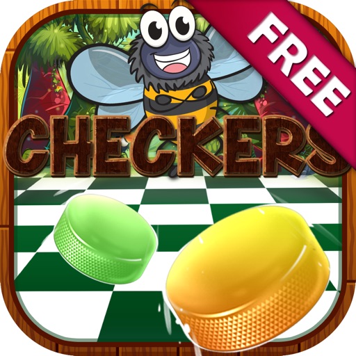 Checkers Boards Puzzles Games Insect with Friends Icon