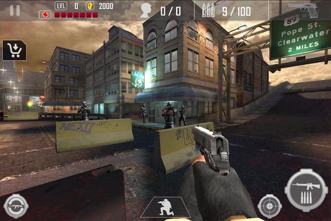 Urban Commando Shooting Blackout 3D screenshot 4