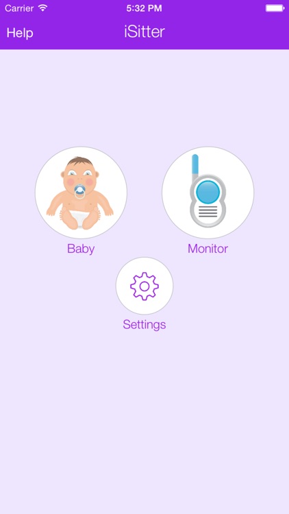 iSitter Baby Monitor - WiFi / Bluetooth / LTE