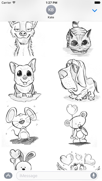 Cute Puppies Stickers for iMessage screenshot-4
