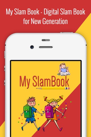 My Slam Book App - náhled