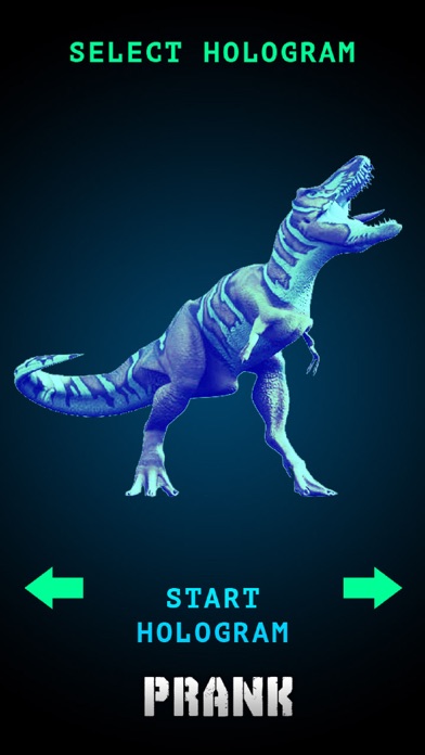 Hologram Dino Park Simulator Screenshot on iOS