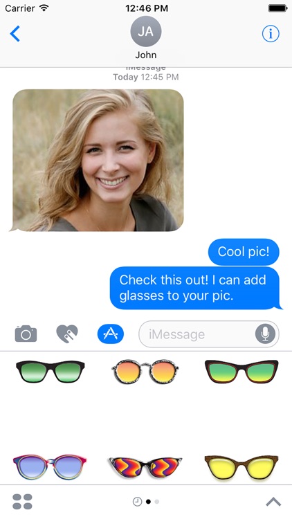 Glasses Stickers