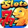 Hot New Game Slots: Casino Slots Gold Fish Of Santa Slots Machines HD!