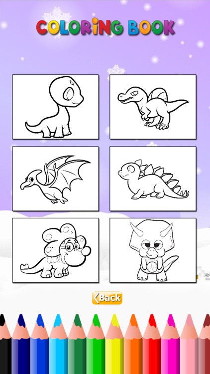 Coloring Book The World of Animal Free Games HD: Learn to color a dinosaur, wolf, fish and more screenshot-3