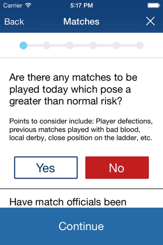 Football Risk Management screenshot 3