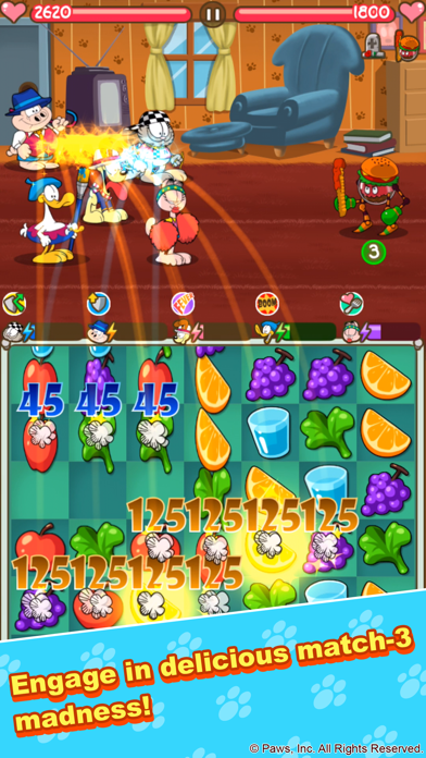 Garfield's Defense 3: Diet Fight Screenshot 2