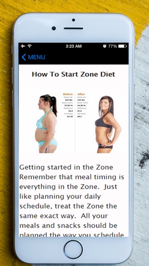 Zone Diet Made Easy - Best Healthy Weight Loss Diet Program (圖2)-速報App