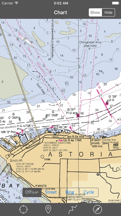 Columbia River – Raster Nautical Charts screenshot-4