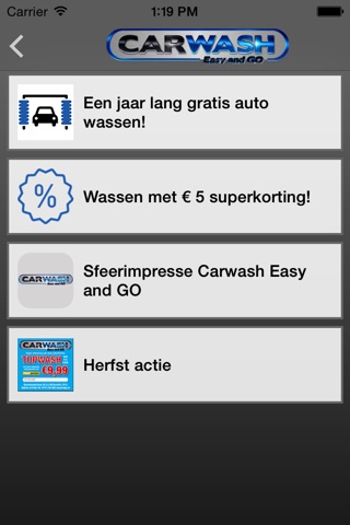 Carwash Easy and Go screenshot 2