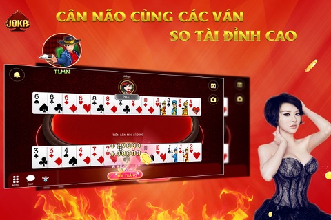 Game bài 2016: game bai online Tien len - Ta la miễn phí screenshot 4