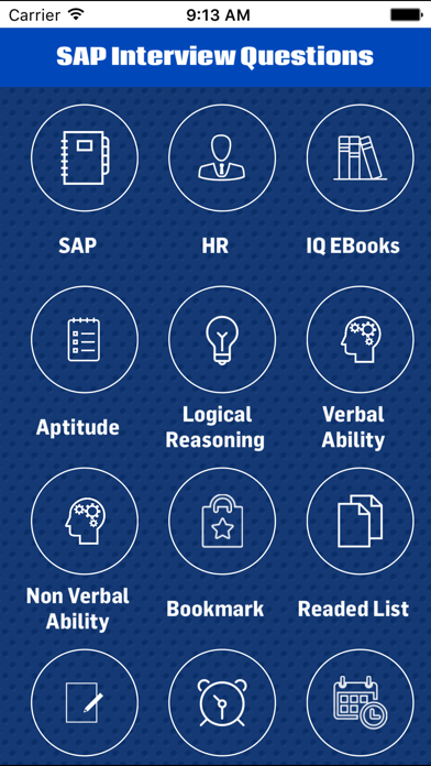 How to cancel & delete SAP -  Interview Questions from iphone & ipad 1