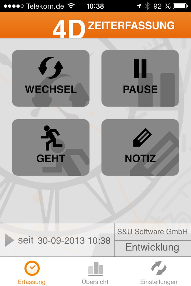 4D Zeiterfassung screenshot 3