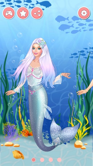 Mermaid Princess Beauty Salon - Dress Up