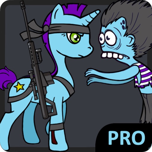Candy Pony vs Zombies Pro iOS App