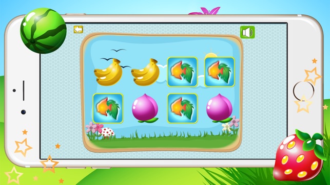 水果和魚學前教育匹配遊戲的孩子(圖2)-速報App