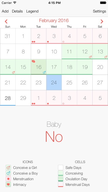 Menstrual Cycle Tracker