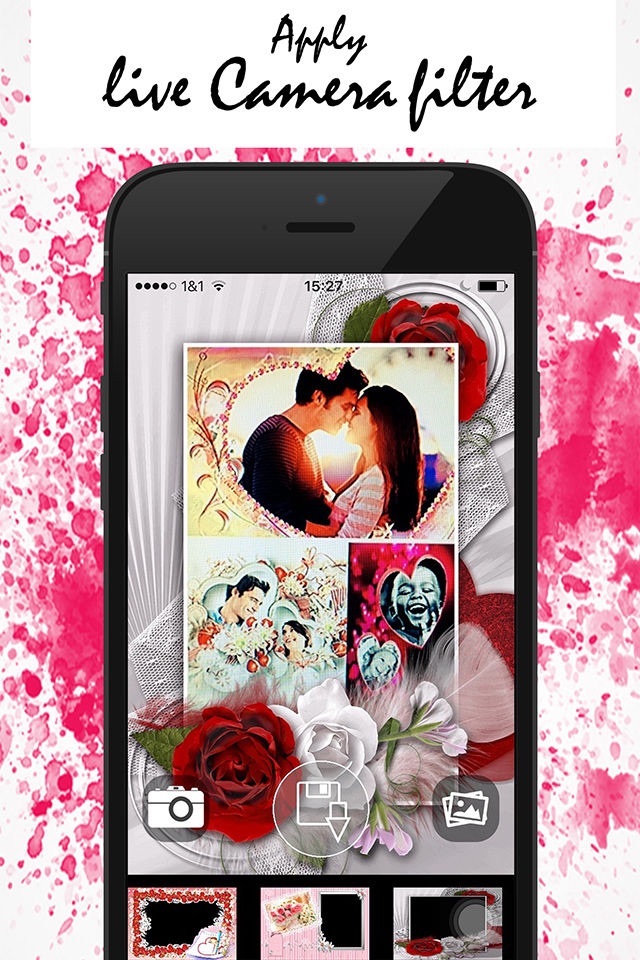 Love Frame - Valentinesday - Marriage collage - Camera Editor screenshot 2