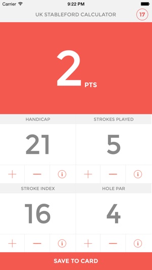 UK Stableford Calculator(圖1)-速報App