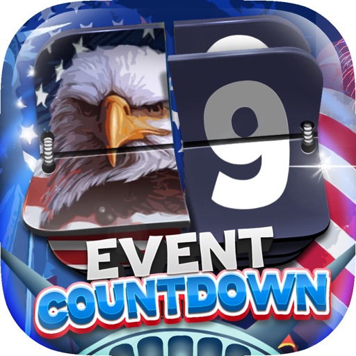 Event Countdown Beautiful Wallpaper  - “ USA Now ” Pro