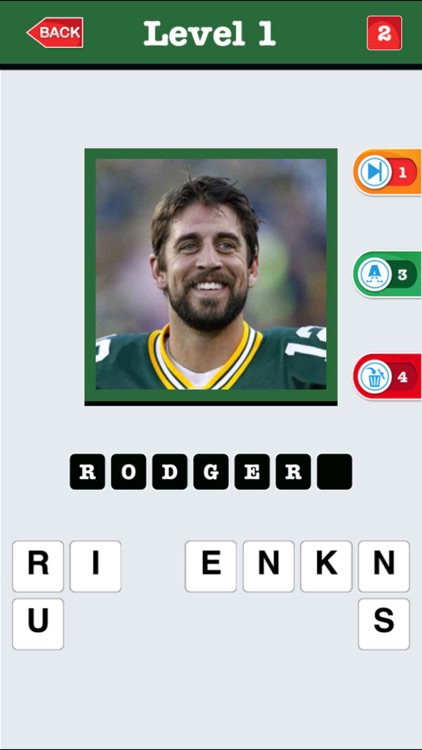 Who's the Player? Free American Football Sports Word Pic Quiz Trivia Games !!