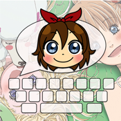 MangaKey Anime and Manga Keyboard for Otaku - Themes GIFs Stickers icon