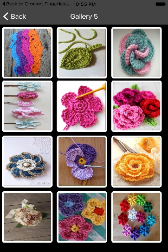 Crochet Flower Patterns screenshot 3