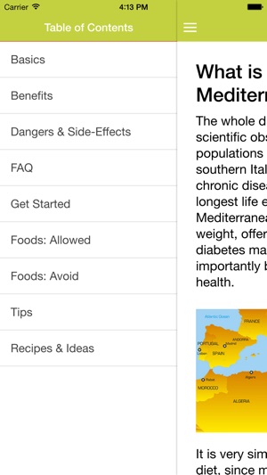 Mediterranean Diet Guide and Foods(圖2)-速報App